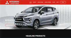 Desktop Screenshot of mitsubishilampung.com